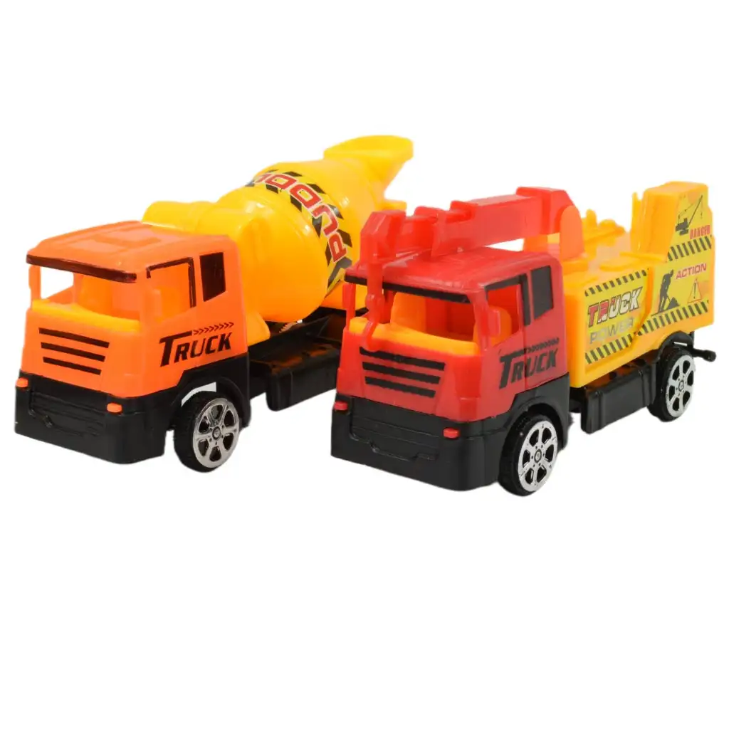 Heavy Duty: Играчка комплект за строителство с колички и аксесоари изображение 3