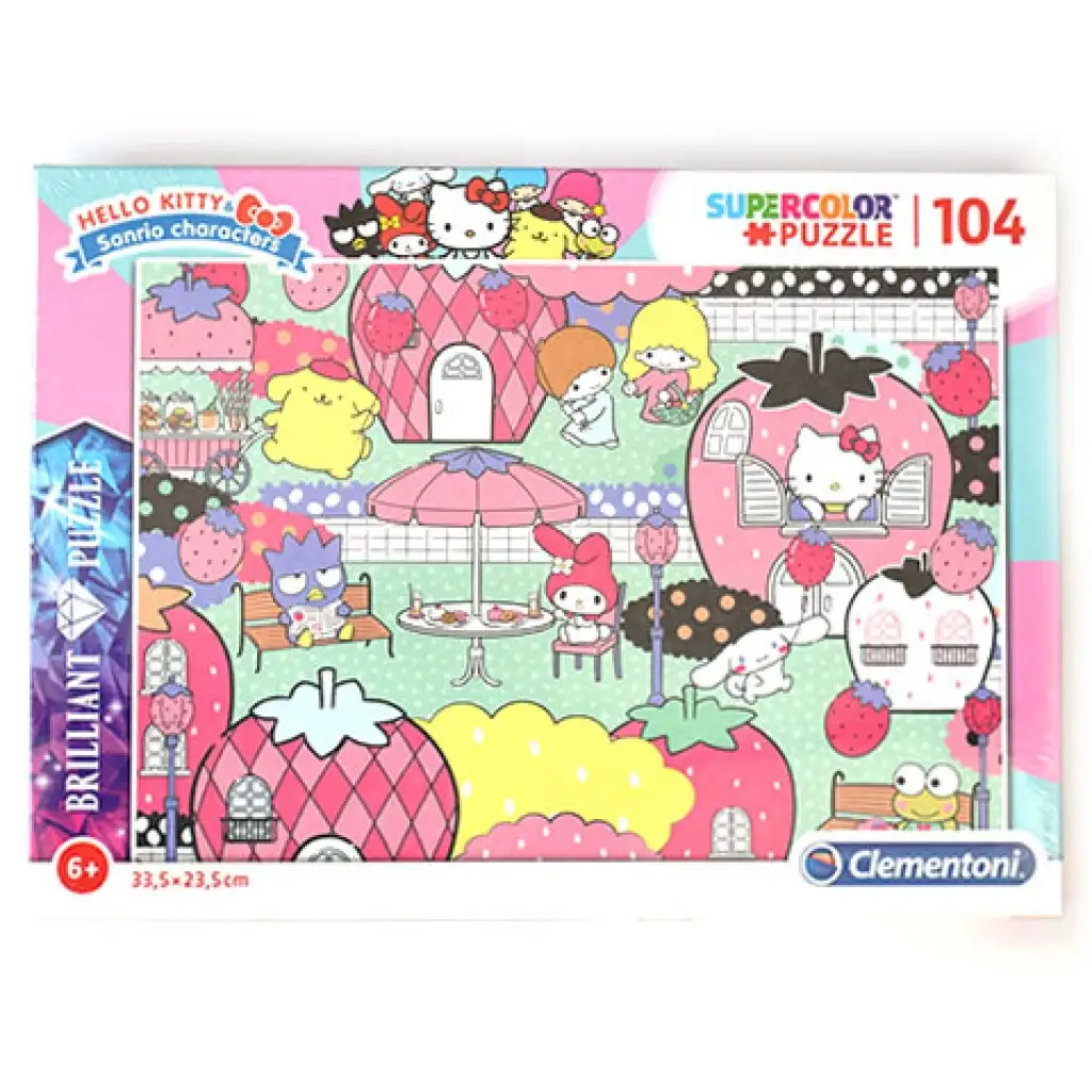 Hello Kitty градинско парти 104 части пъзел - Clementoni изображение 1