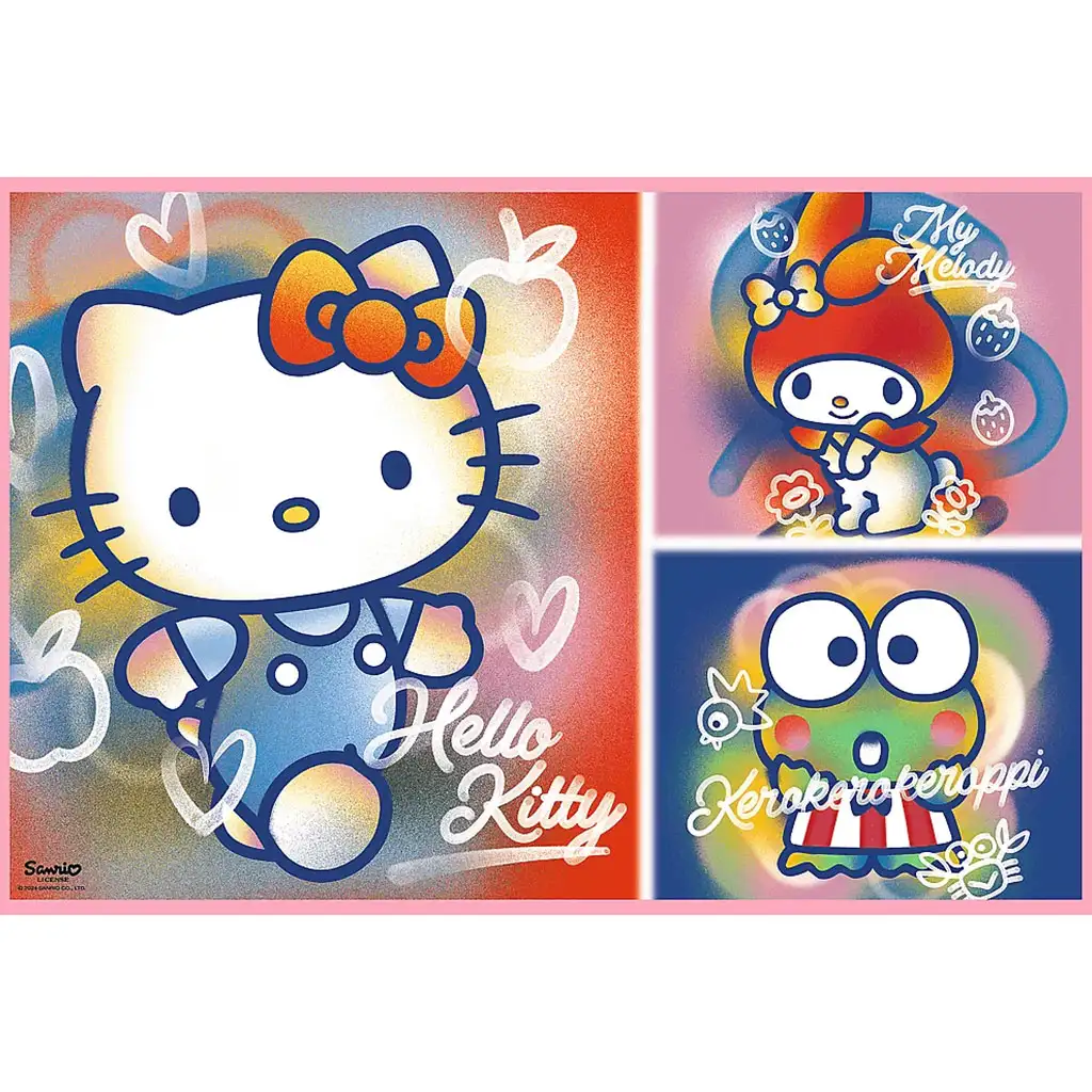 Hello Kitty и приятели 2x200 пъзел - Trefl изображение 2