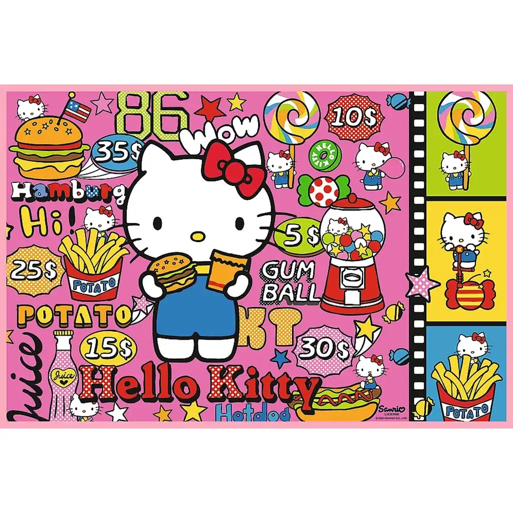 Hello Kitty и приятели 2x200 пъзел - Trefl изображение 3