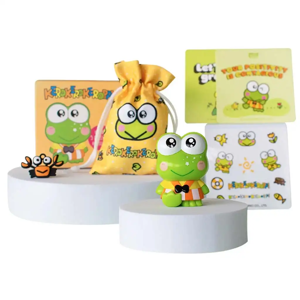 Hello Kitty: Keroppi Фигура в Кутия с Допълнения 6см изображение 1