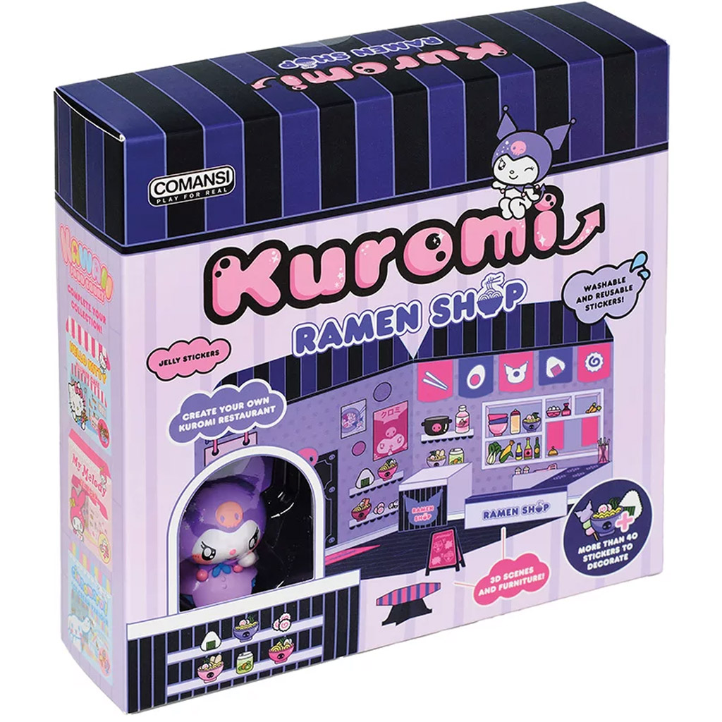 Hello Kitty: Kuromi Рамен Магазин фигура с лепенки - Comansi изображение 1