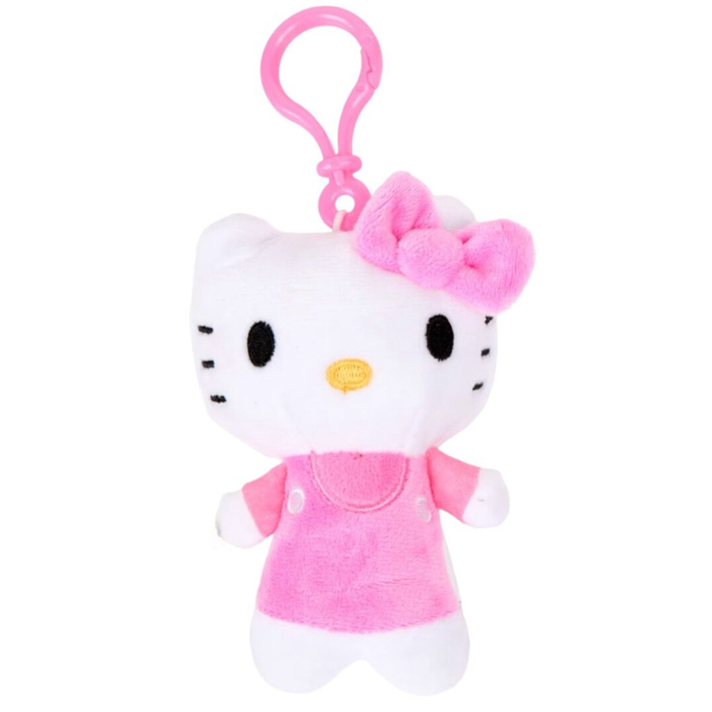 Hello Kitty плюшена ключодържател, 12 см - лилав изображение 1