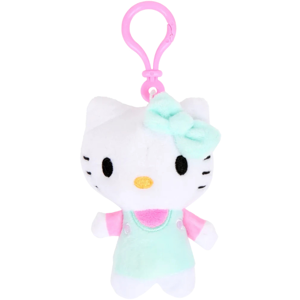 Hello Kitty плюшена ключодържателна играчка, 12 см - мента зелено изображение 1
