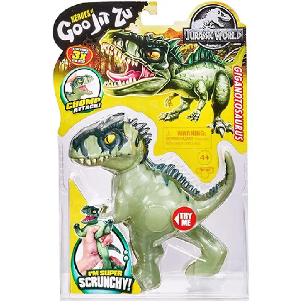 Heroes of Goo Jit Zu Jurassic World Gigantosaurus играчка изображение 1