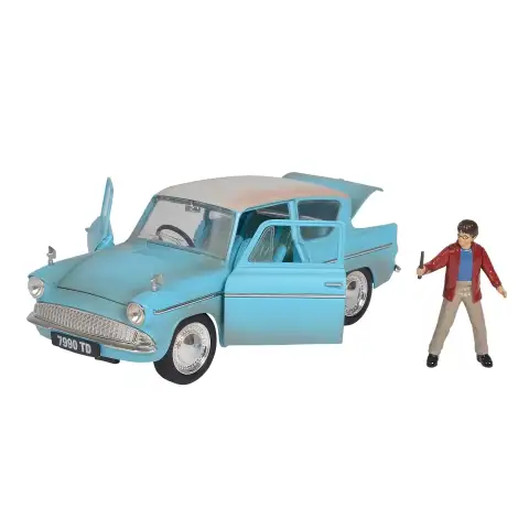 Hollywood Rides - Хари Потър: 1959 Ford Anglia метален автомобилен модел 1/24 - Simba Toys изображение 2