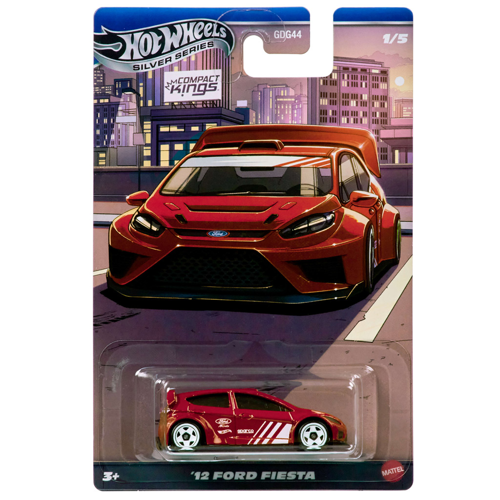 Hot Wheels: ’12 Ford Fiesta класически количка 1/64 - Mattel изображение 1