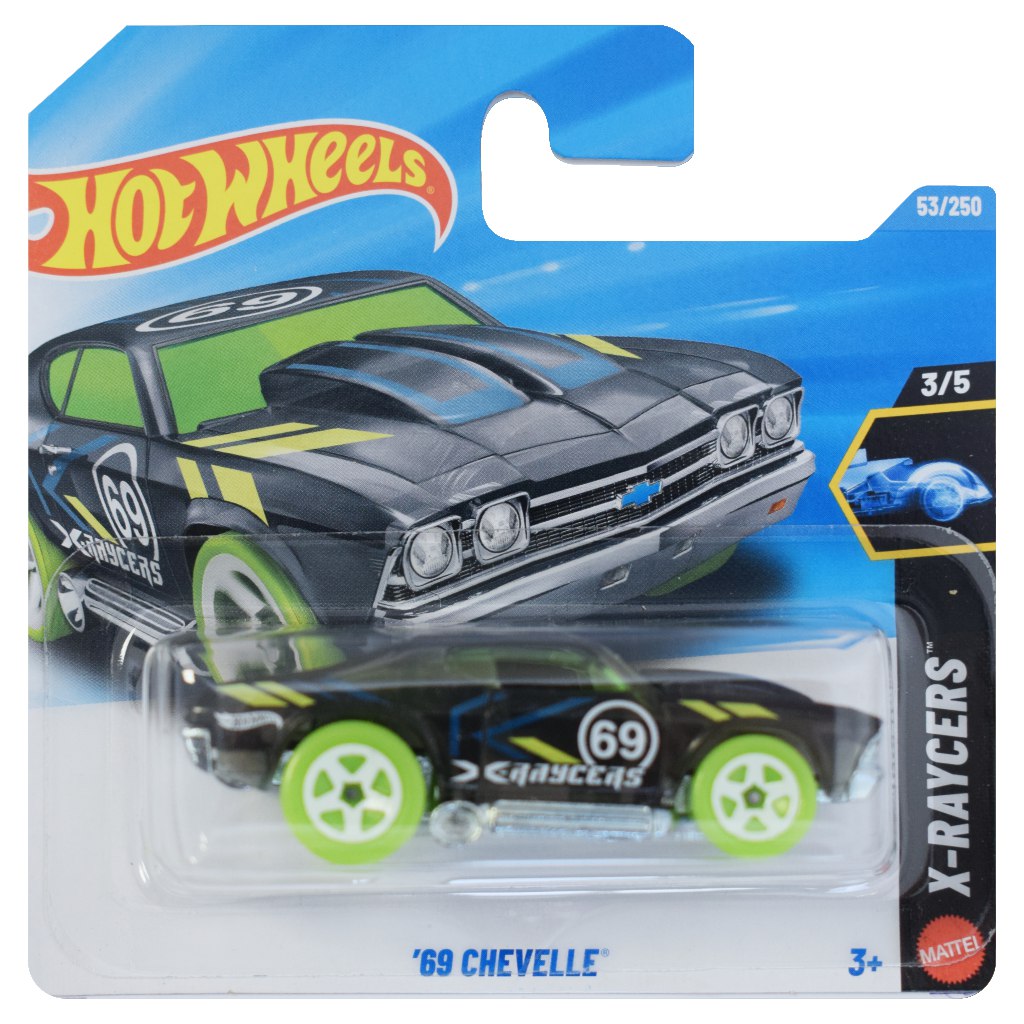 Hot Wheels: ’69 Chevelle X-Raycers количка 1/64 - Mattel изображение 1