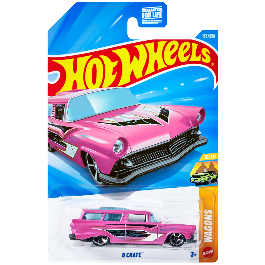 Hot Wheels: 8 Crate малка кола 1/64 – Mattel изображение 1