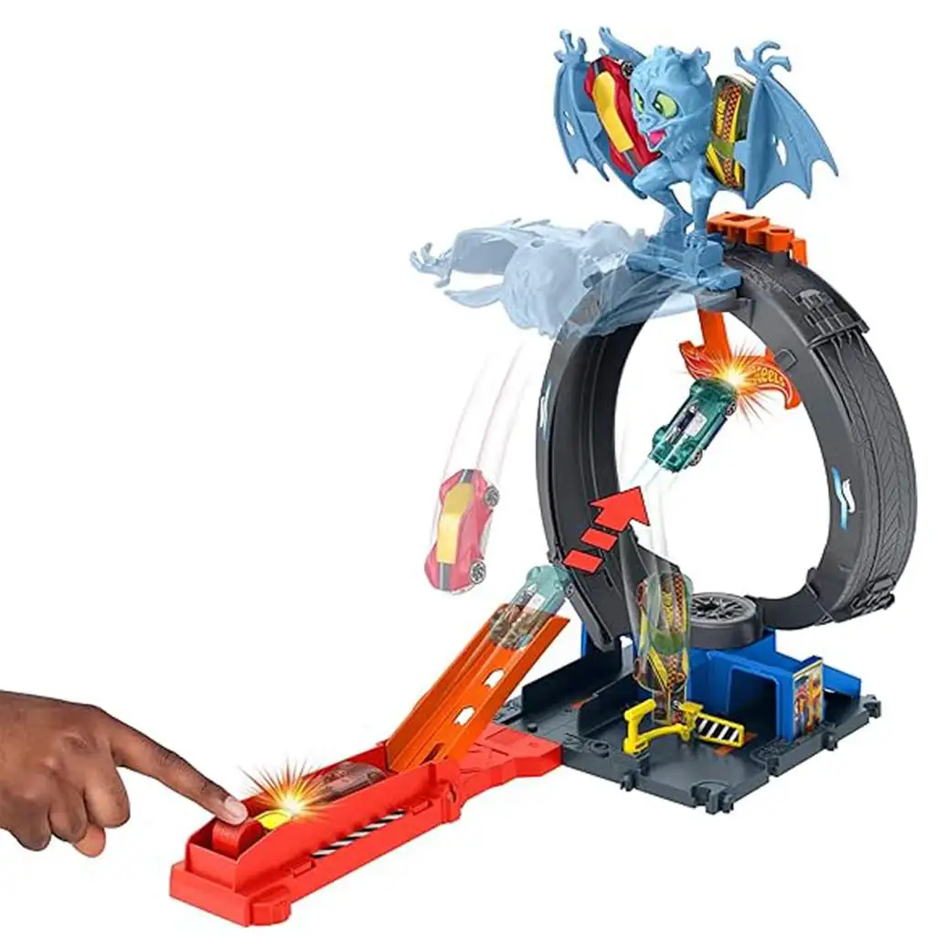 Hot Wheels: Батманска писта - Mattel изображение 2