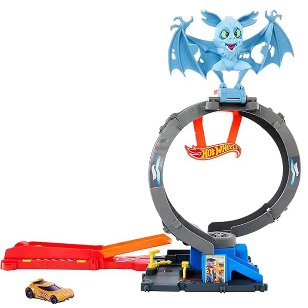 Hot Wheels: Батманска писта - Mattel изображение 3