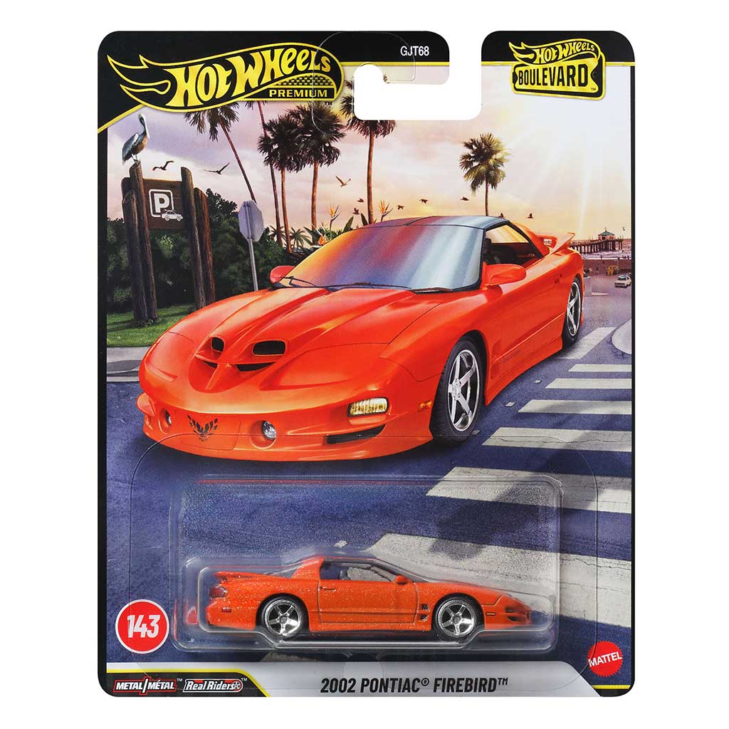 Hot Wheels Boulevard: 2002 Pontiac Firebird количка 1/64 - Mattel изображение 1