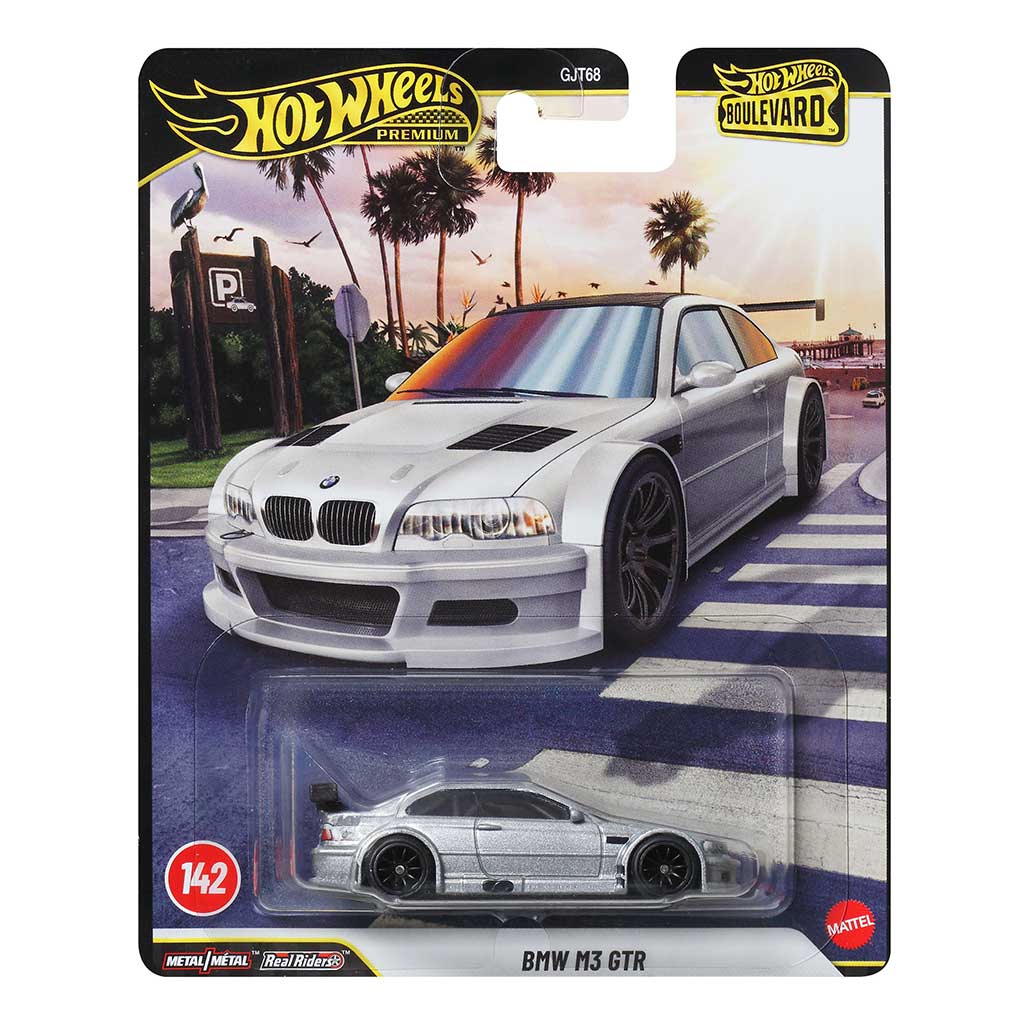 Hot Wheels Boulevard: BMW M3 GTR количка 1/64 - Mattel изображение 1