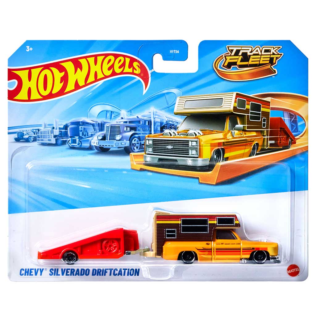 Hot Wheels: Chevy Silverado товарен автомобил 1/64 – Mattel изображение 1