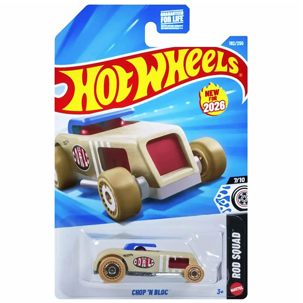 Hot Wheels: Chop 'N Bloc количка 1/64 - Mattel изображение 1