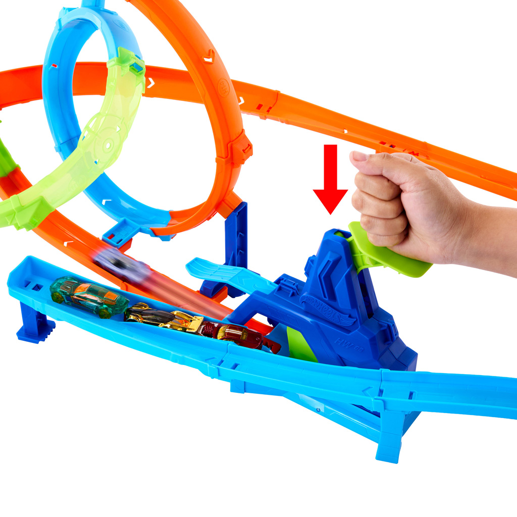 Hot Wheels: Двоен контур на пистата - Mattel изображение 4