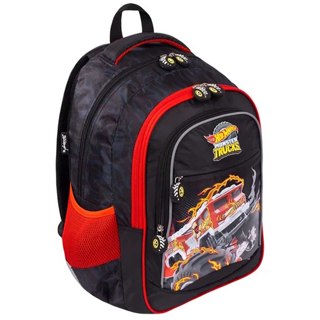 Hot Wheels ергономична училищна раница, раница BP26 40x28x18cm изображение 1