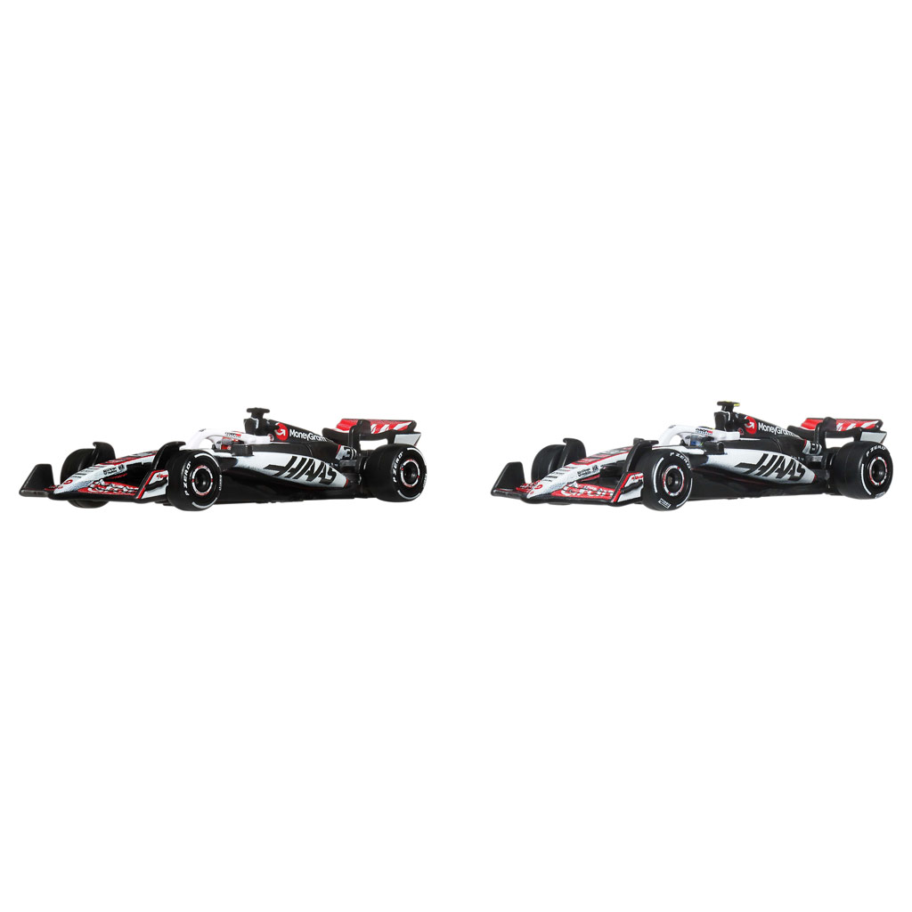 Hot Wheels F1 Малка кола 2-ри пакет - Haas: Ocon + Bearman - Mattel изображение 2