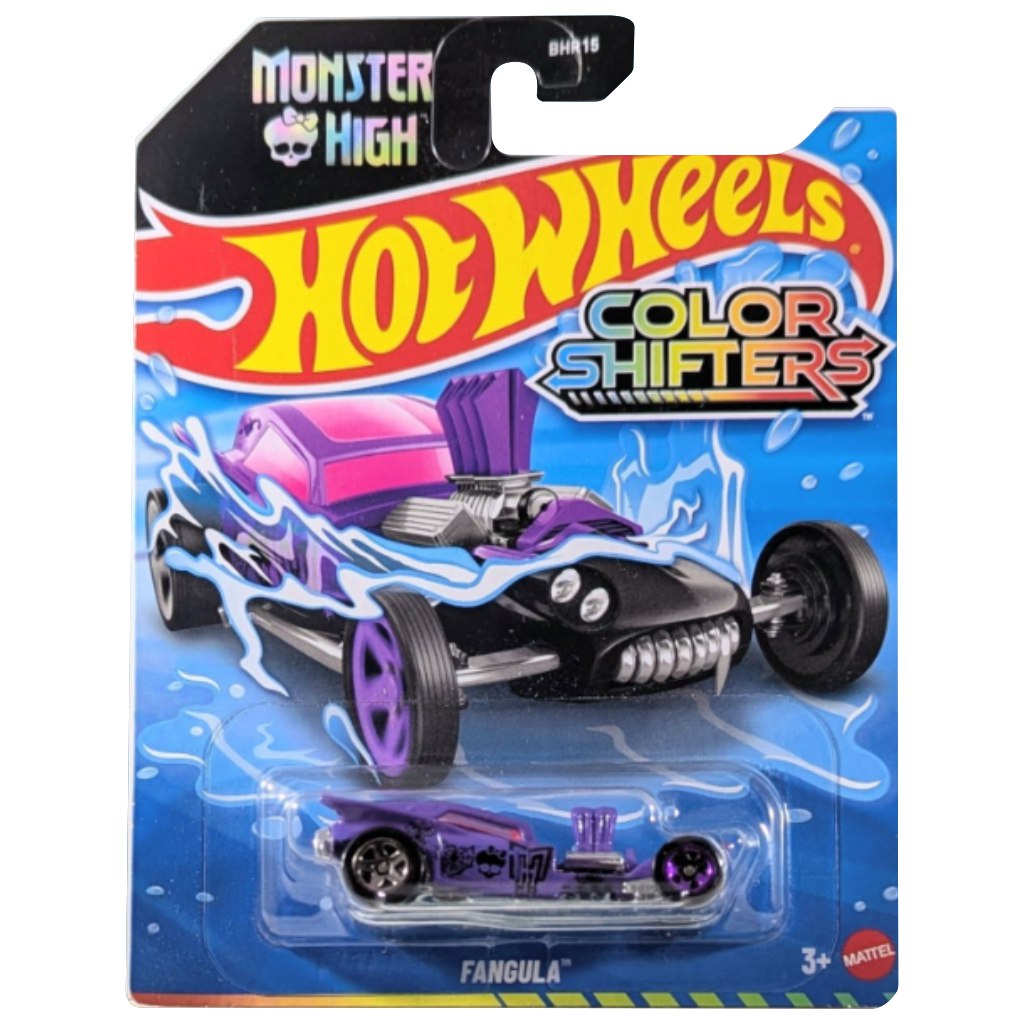 Hot Wheels: Fangula цветоменаща количка 1/64 - Mattel изображение 1