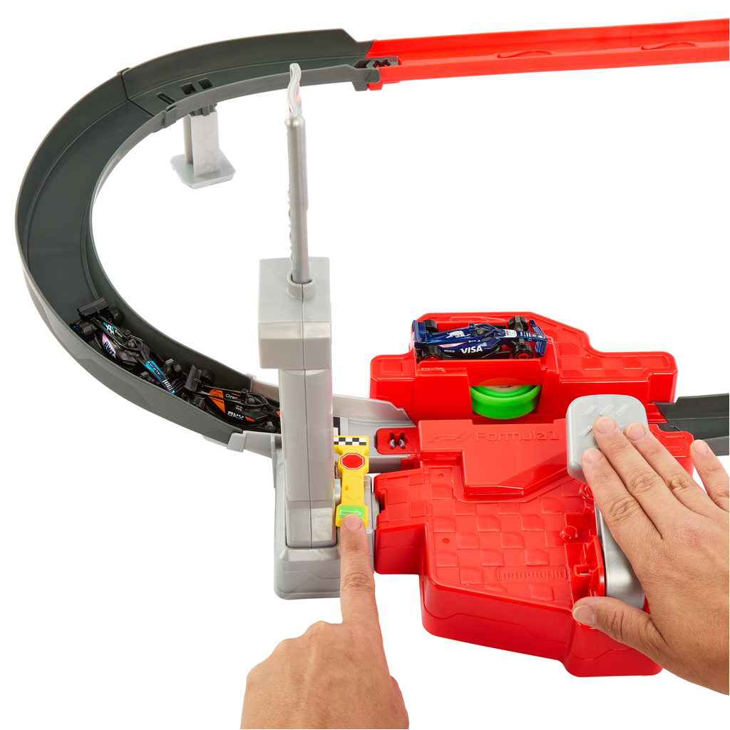 Hot Wheels: Формула 1 спринт състезателна писта комплект - Mattel изображение 4
