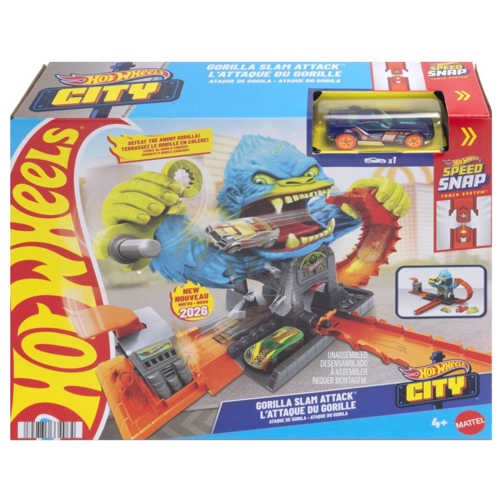 Hot Wheels: Gorilla Slam Attack писта - Mattel изображение 1