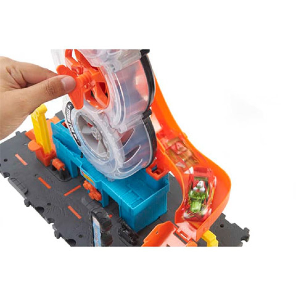 Hot Wheels: Градски триколесен гумен сервизен комплект - Mattel изображение 3