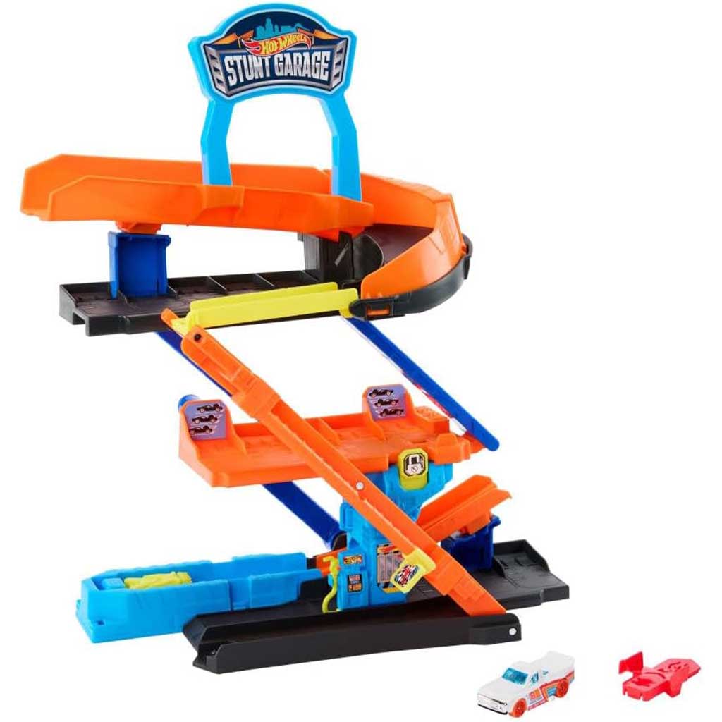 Hot Wheels: Каскадерски гараж комплект - Mattel изображение 2