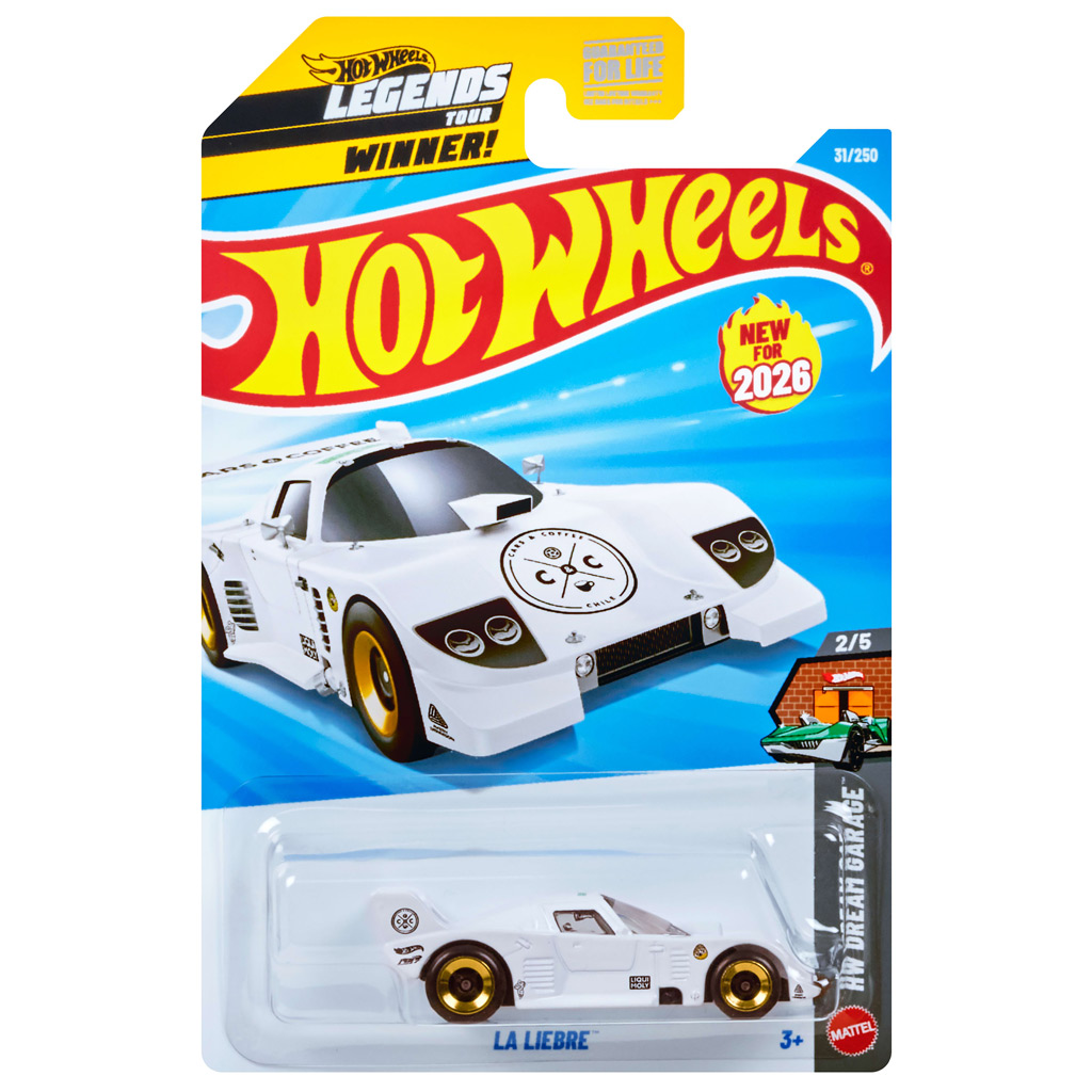 Hot Wheels: La Liebre количка 1/64 - Mattel изображение 1