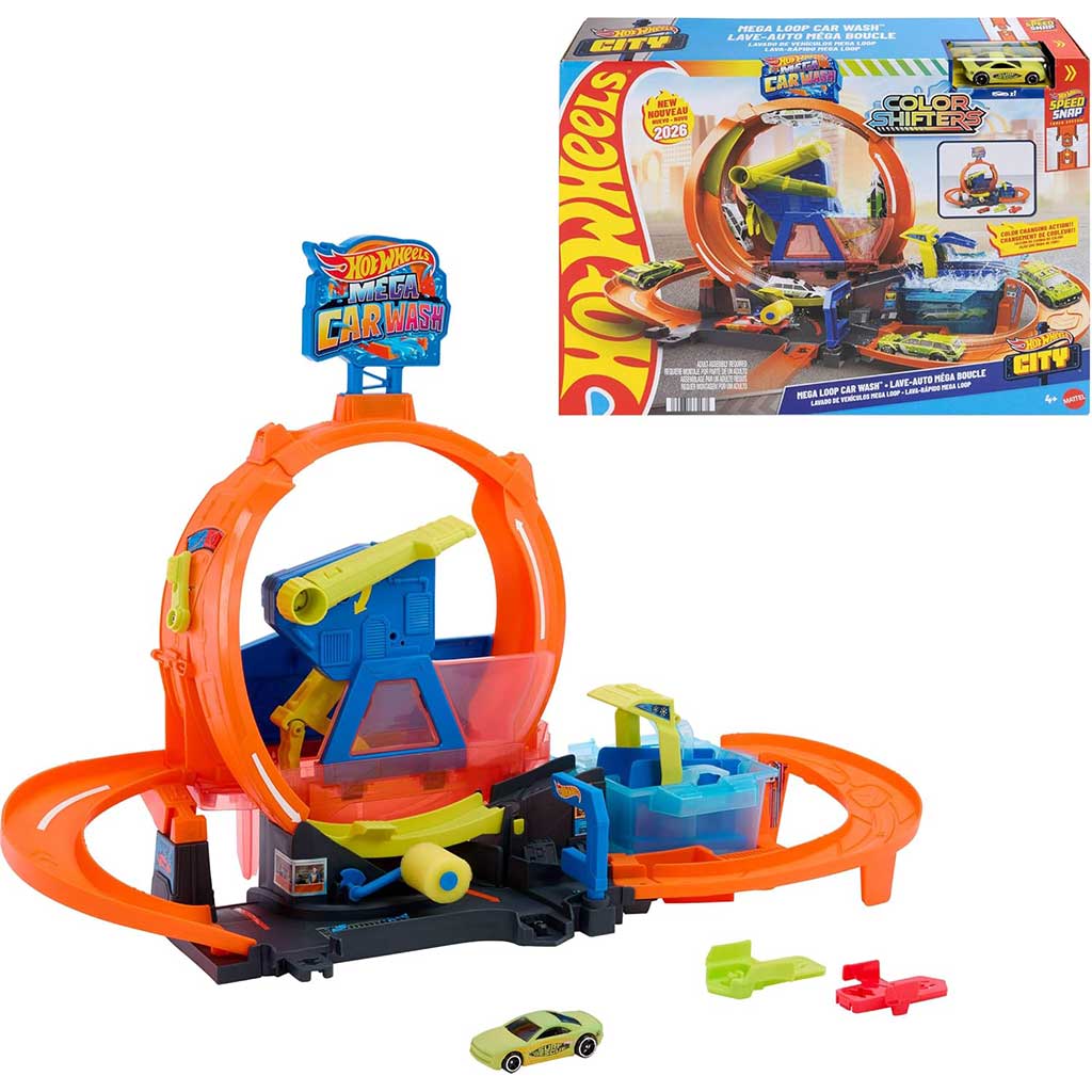 Hot Wheels: Мега Автомивка игрален комплект - Mattel изображение 2