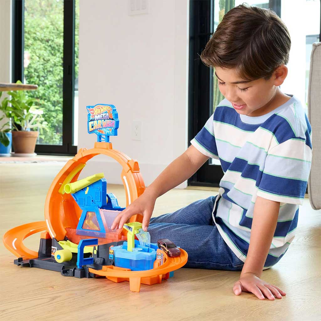 Hot Wheels: Мега Автомивка игрален комплект - Mattel изображение 3