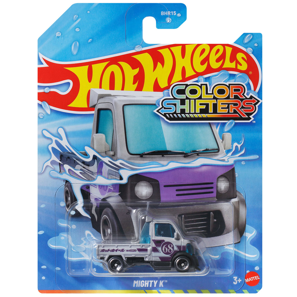 Hot Wheels: Mighty K цветен малък автомобил 1/64 - Mattel изображение 1