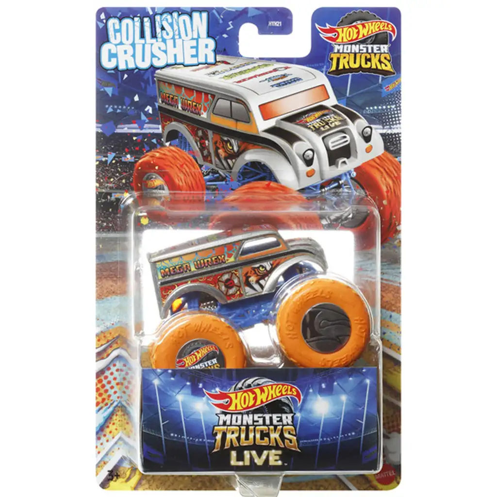 Hot Wheels Monster Trucks: Live количка 1/64 - Mattel изображение 1