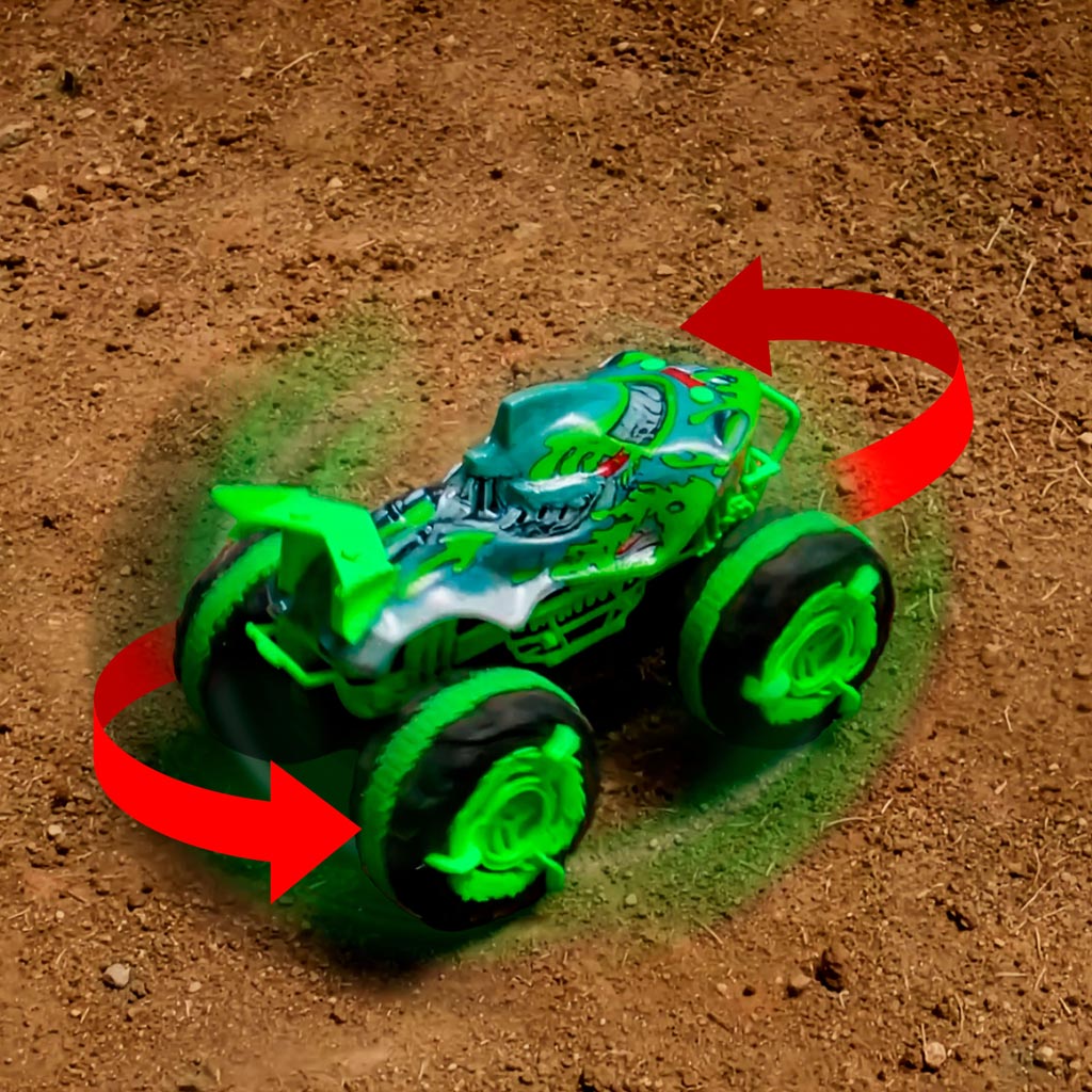 Hot Wheels Monster Trucks Радиоуправляем Амфибия Great Bite 1/15 - Mattel изображение 4