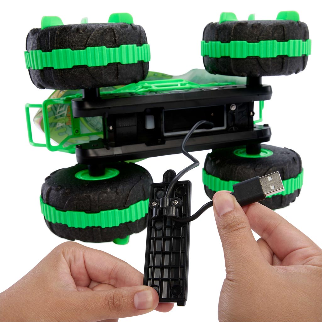 Hot Wheels Monster Trucks Радиоуправляем Амфибия Great Bite 1/15 - Mattel изображение 5