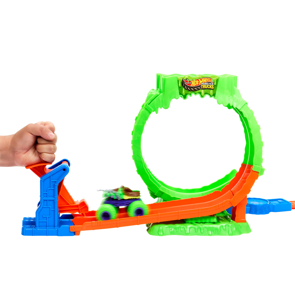 Hot Wheels Monster Trucks Slimehurok писта – Mattel изображение 4