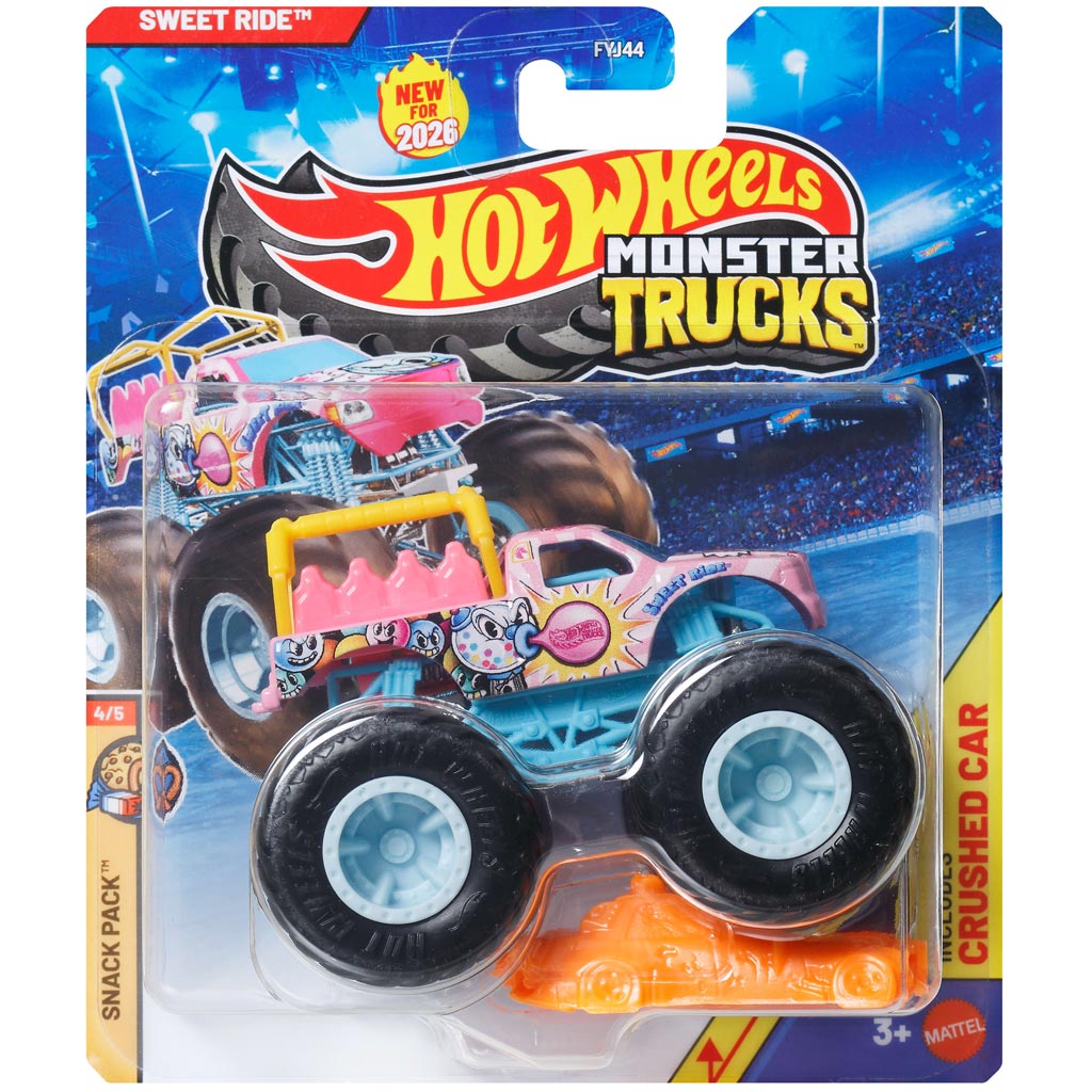 Hot Wheels Monster Trucks: Sweet Ride количка 1/64 – Mattel изображение 1