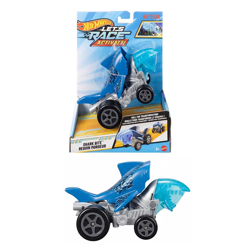 Hot Wheels: Нека да състезаваме акула 1/32 количка - Mattel изображение 1
