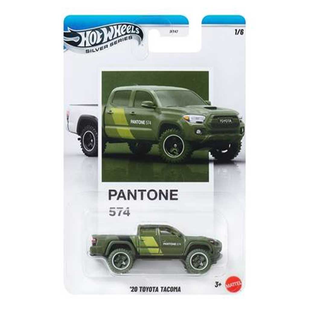 Hot Wheels Pantone: '20 Toyota Tacoma малка кола - Mattel изображение 1