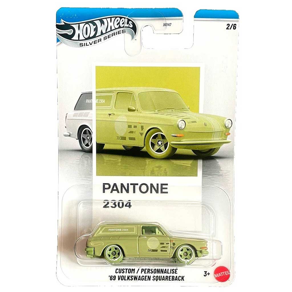 Hot Wheels Pantone: '69 Volkswagen Squareback количка - Mattel изображение 1
