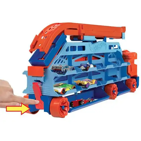 Hot Wheels: Писта за свободно падане - Mattel изображение 3