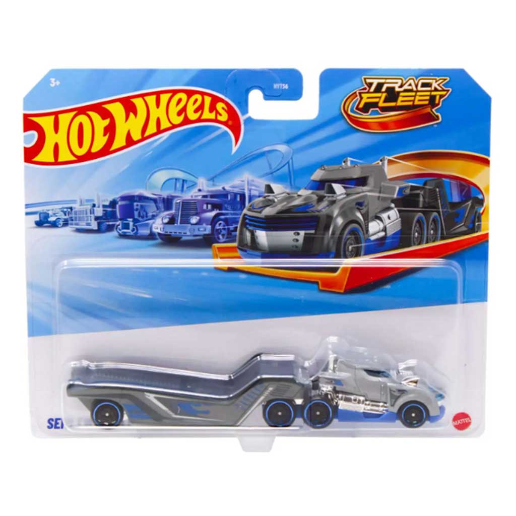 Hot Wheels: Полу-сестра Twin Mill сив товарен автомобил 1/64 – Mattel изображение 1