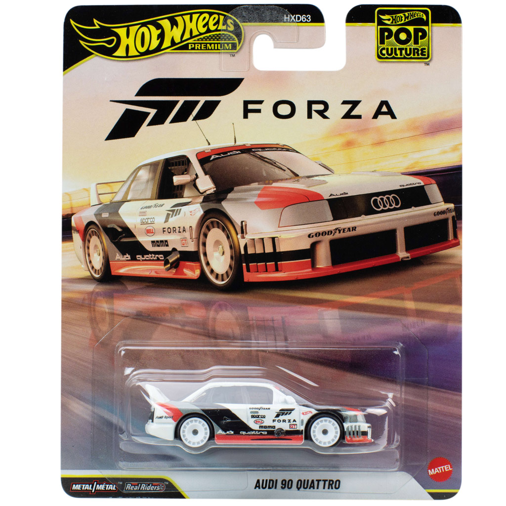 Hot Wheels: Поп Култура Forza Audi 90 Quattro малка кола 1/64 - Mattel изображение 1