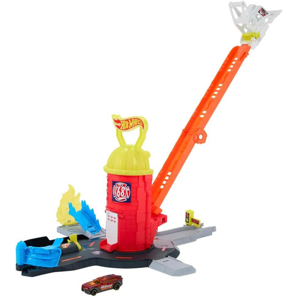 Hot Wheels: Пожарна кула пистолет - Mattel изображение 2