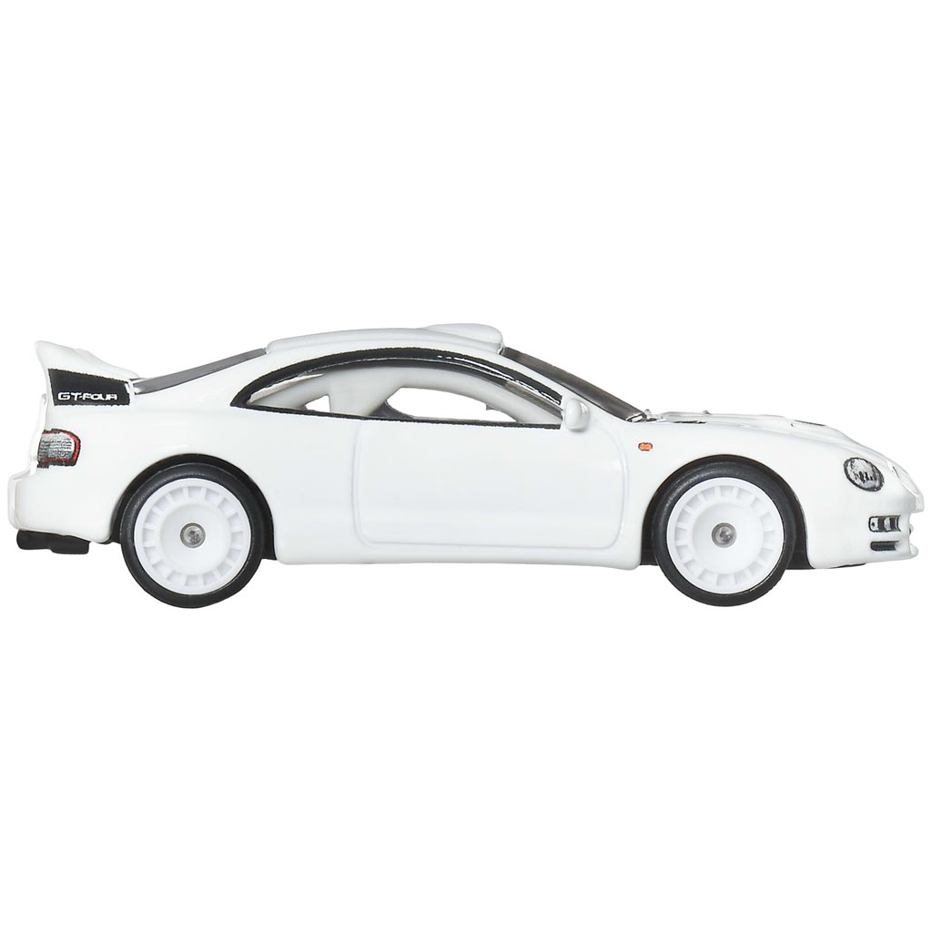Hot Wheels: Премиум Toyota ’90-те JDM колекционерски комплект колички – Supra, Celica GT-Four, MR2 TRD и Sakura Sprinter, 1/64 - Mattel изображение 3