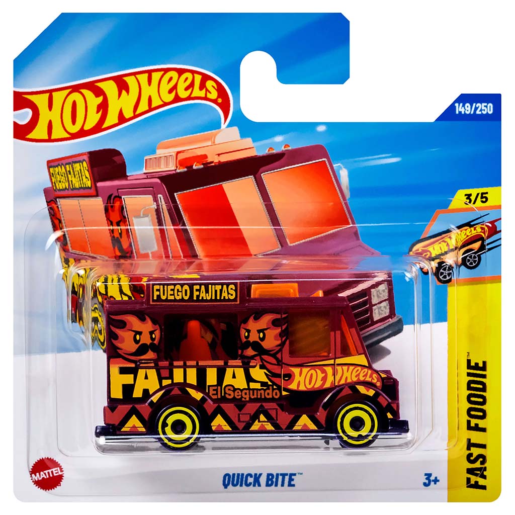 Hot Wheels: Quick Bite 1/64 количка - Mattel изображение 1