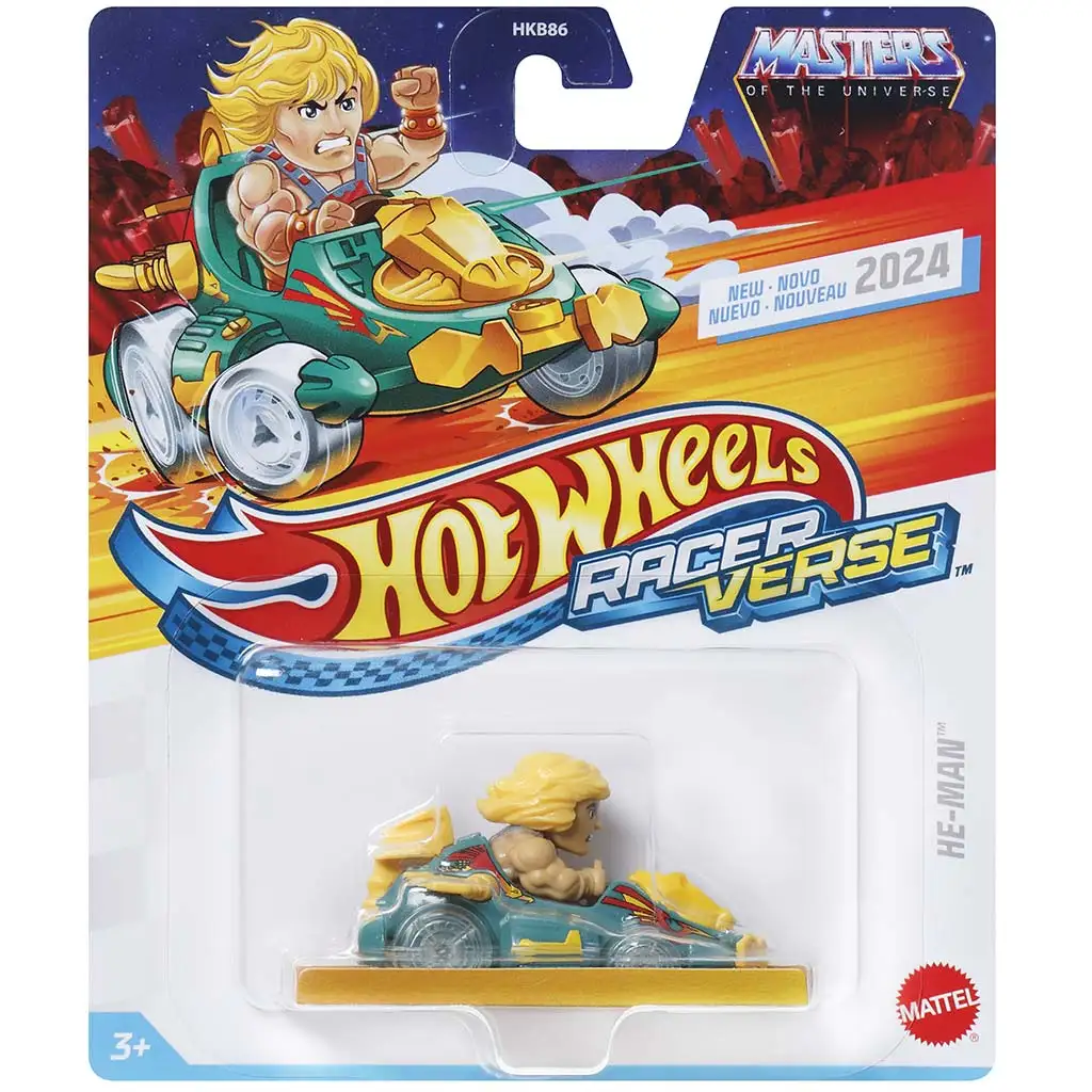 Hot Wheels: Racer Verse - He-Man количка 1/64 мащаб - Mattel изображение 1
