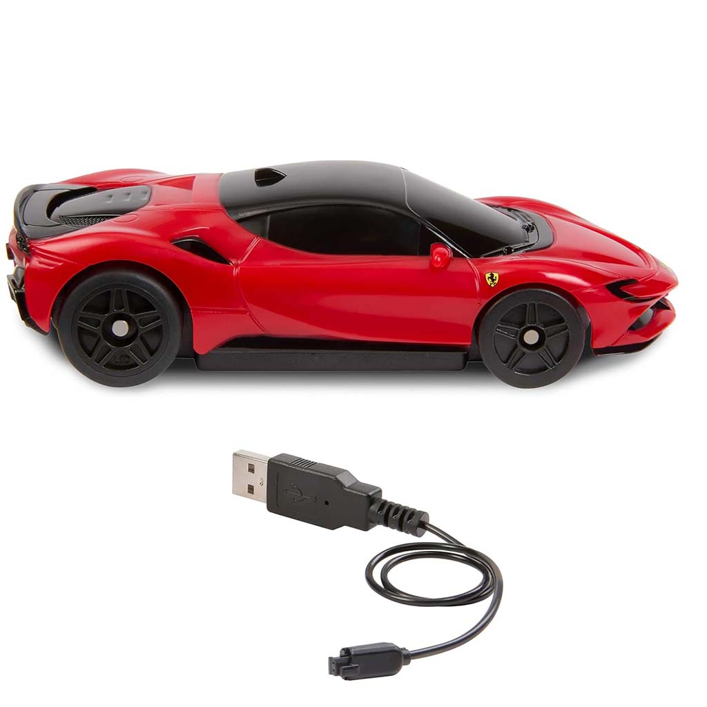 Hot Wheels: RC Ferrari дистанционно управляема кола 1/64 - Mattel изображение 2