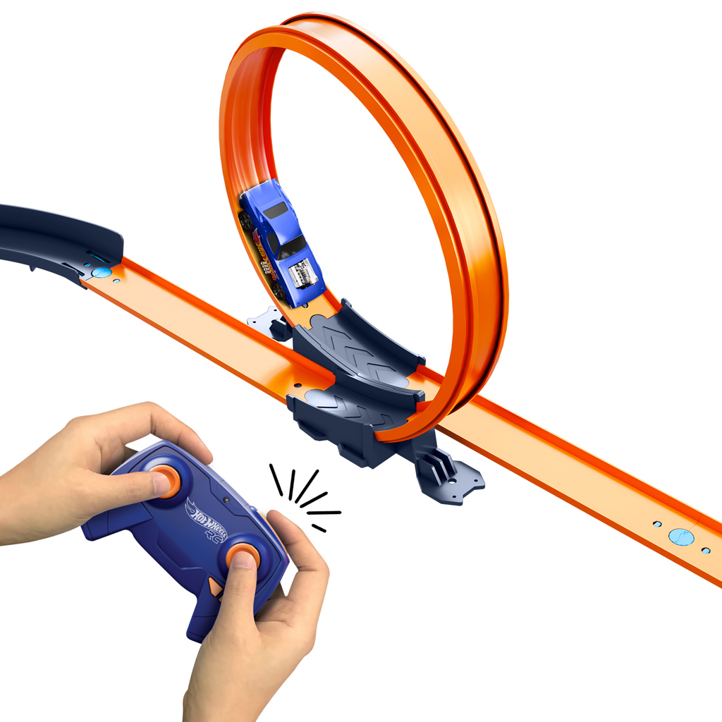 Hot Wheels: RC Speed Challenge дистанционно управление комплект за писта - Mattel изображение 3
