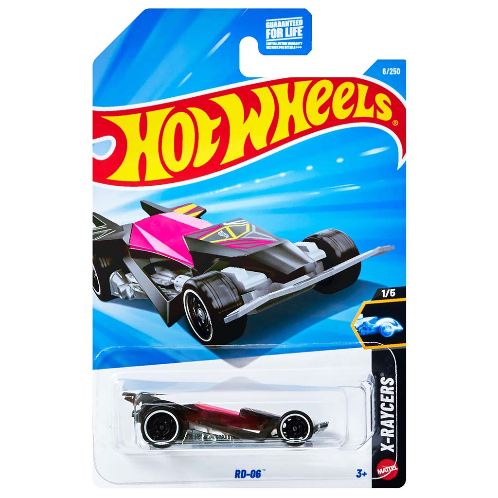 Hot Wheels: RD-06 розова количка 1/64 - Mattel изображение 1