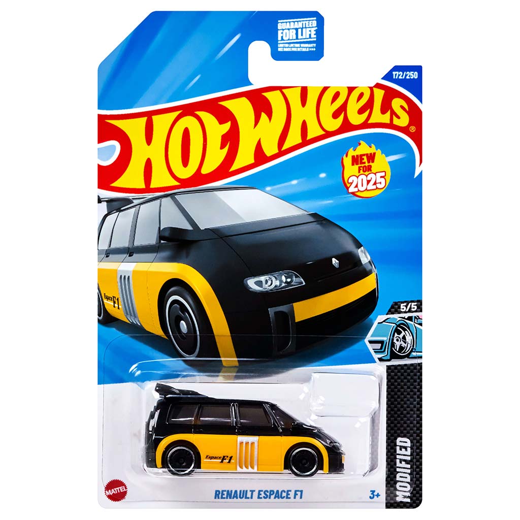 Hot Wheels: Renault Espace F1 количка 1/64 - Mattel изображение 1